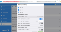 screen capture - Konica Minolta Web UI configuration